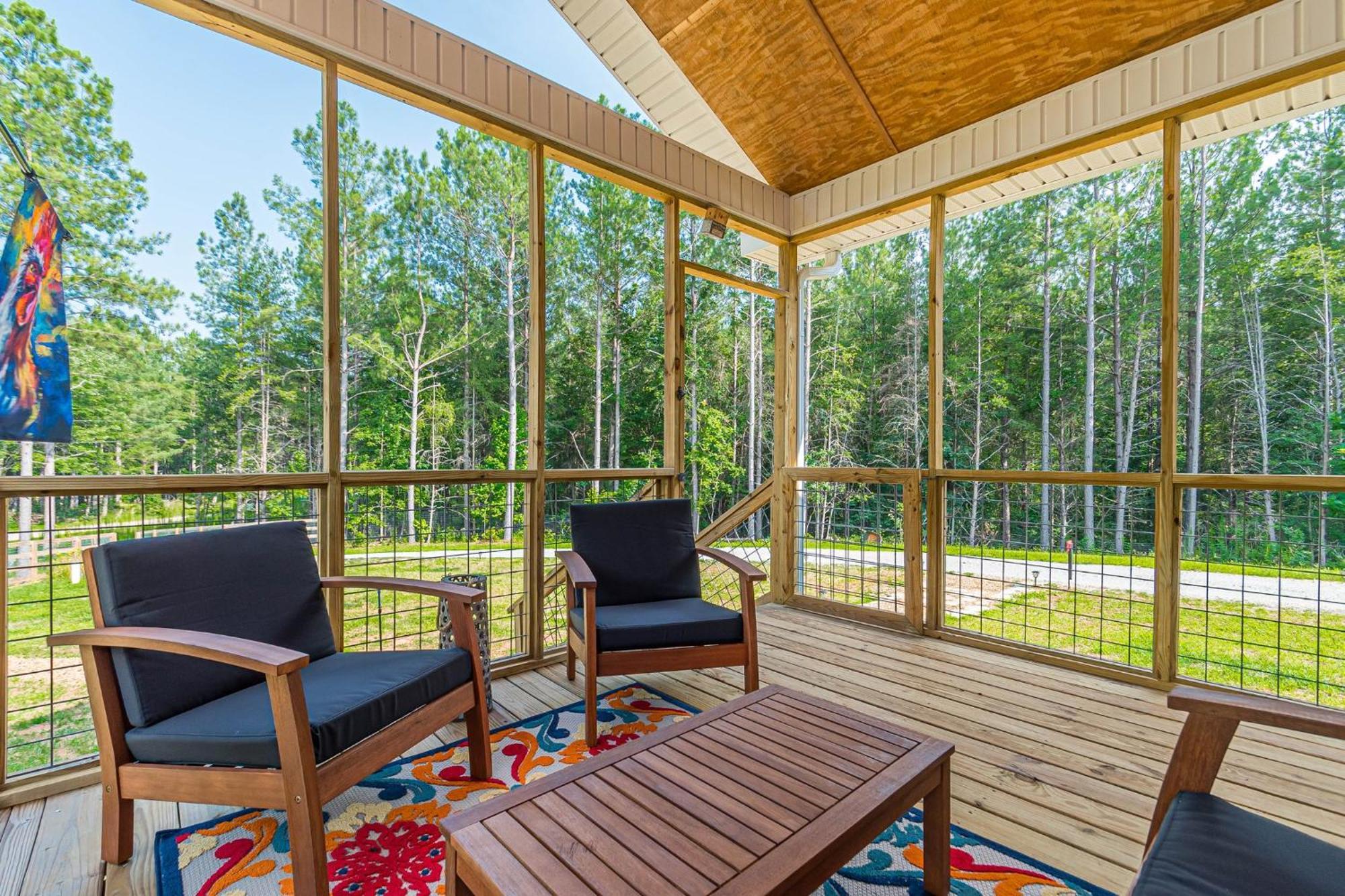 Rustic Roost-5 Acres, Fenced, Fire Pit, Rv Option & Mtn View Villa Dahlonega Exterior photo