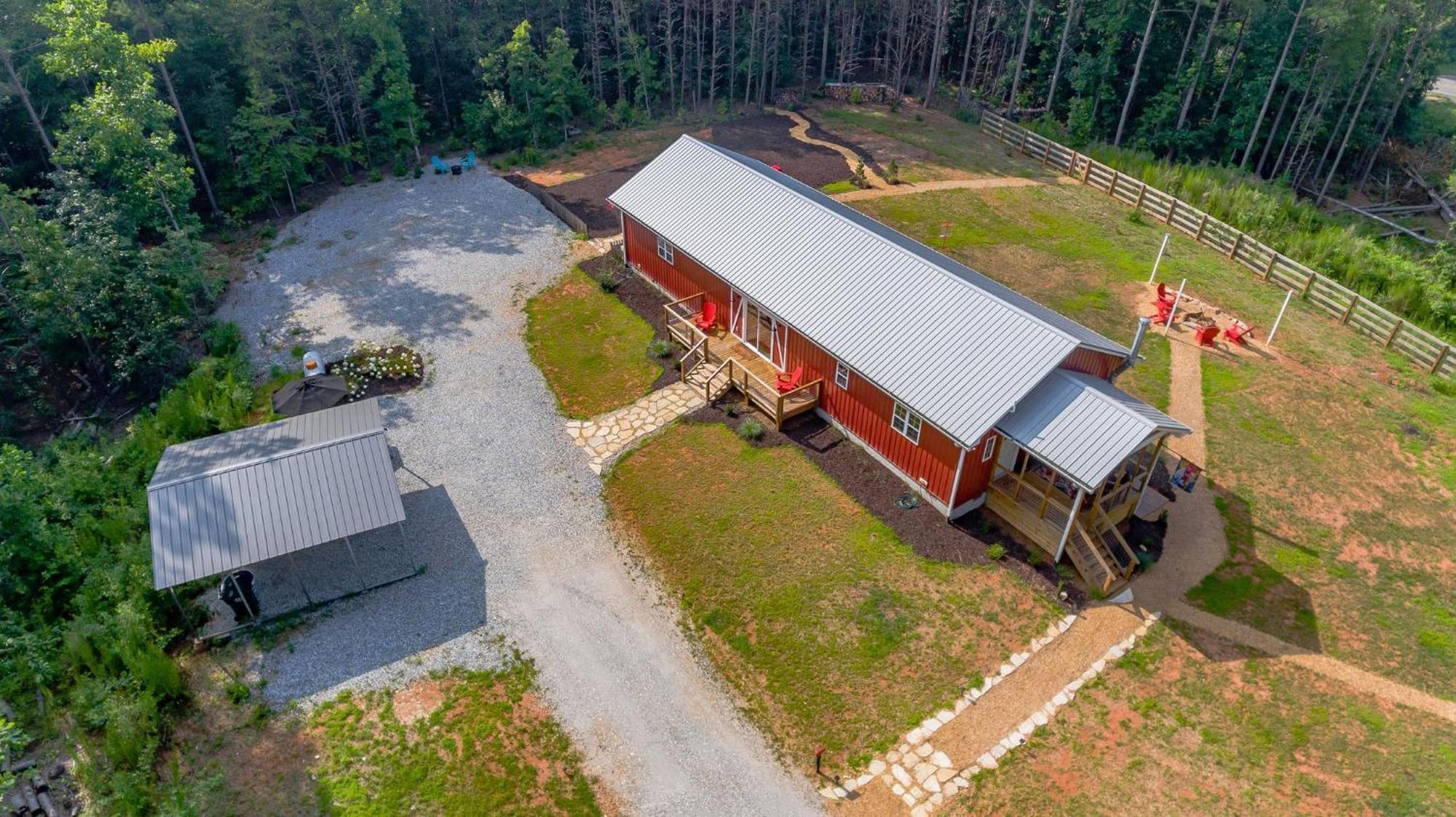 Rustic Roost-5 Acres, Fenced, Fire Pit, Rv Option & Mtn View Villa Dahlonega Exterior photo